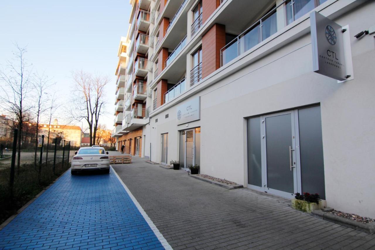 Ferienwohnung Blue River - Pulaskiego Breslau Exterior foto